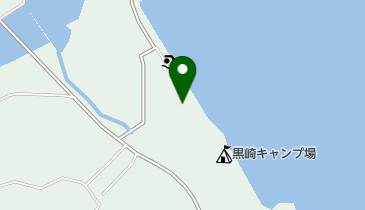 黒崎海岸の地図画像