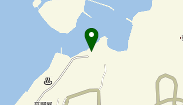 湯の児海水浴場の地図画像