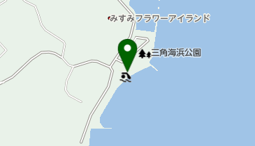 若宮海水浴場(三角町)の地図画像