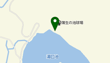 蒲生の池の地図画像
