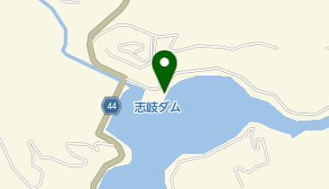 志岐ダム湖の地図画像
