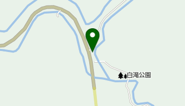白滝自然公園鍾乳洞の地図画像