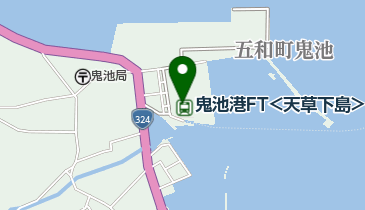 鬼池港の地図画像