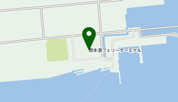 熊本港の地図画像