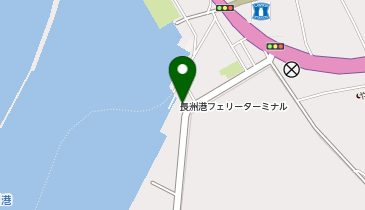 長洲港の地図画像