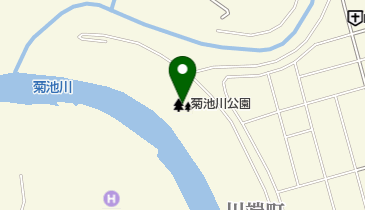 菊池川公園の地図画像