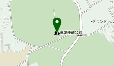荒尾運動公園の地図画像