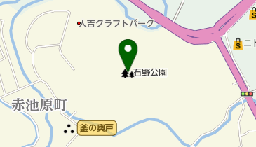 石野公園の地図画像