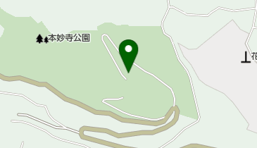 本妙寺公園の地図画像