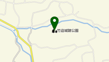 竹迫城跡公園の地図画像
