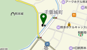 高橋公園緑地の地図画像
