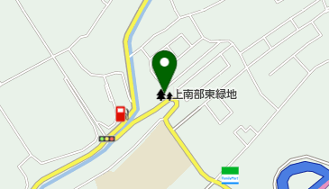 上南部東緑地の地図画像