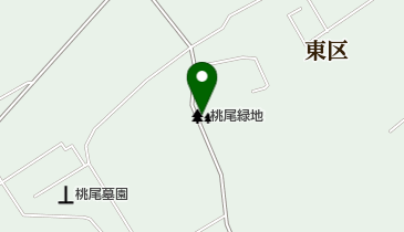 桃尾緑地の地図画像