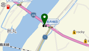 大倉河川緑地の地図画像