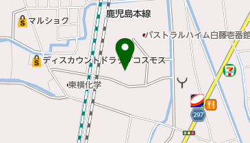 白藤公園の地図画像
