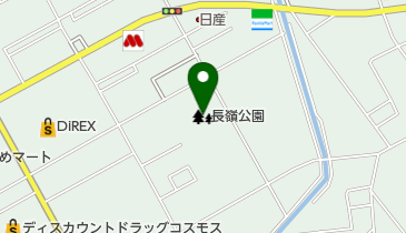 長嶺公園の地図画像
