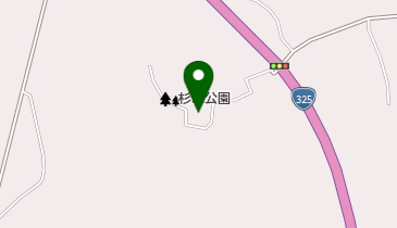 杉水公園の地図画像