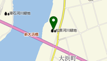 松原河川緑地の地図画像
