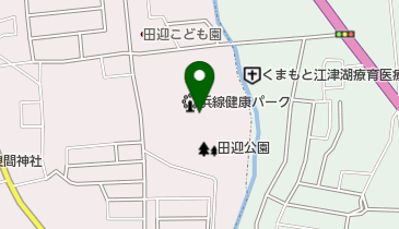 田迎公園の地図画像