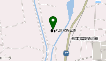 八景水谷公園の地図画像