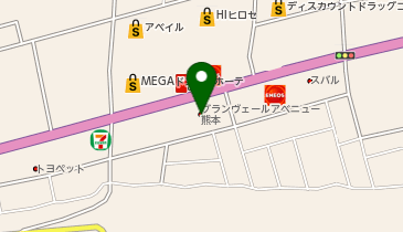 日台会館の地図画像