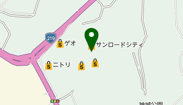 イオン錦店の地図画像