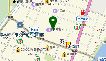 3COINS+plus熊本鶴屋New-S店の地図画像