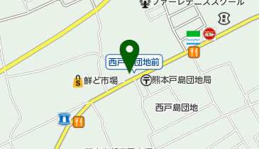 リサイクルマート熊本戸島店の地図画像