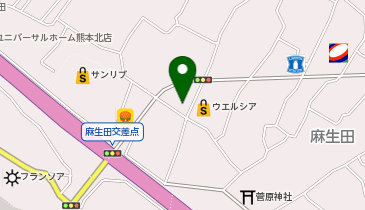 リサイクルマート麻生田店の地図画像