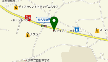 リサイクルマート玉名店の地図画像