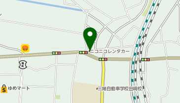 ニコニコレンタカー熊本田崎店の地図画像