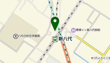 ニコニコレンタカー新八代駅西口店の地図画像