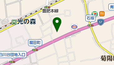 トヨタモビリティパーツ東熊本営業所の地図画像