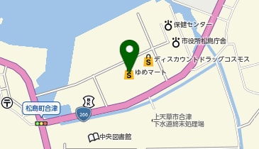 ゆめマート松島の地図画像