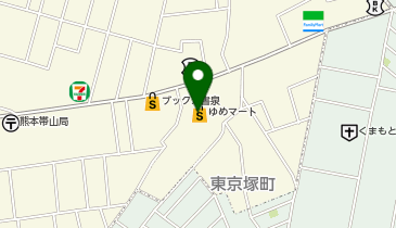 ゆめマート帯山の地図画像