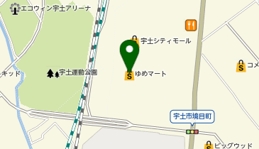 ゆめマート宇土の地図画像