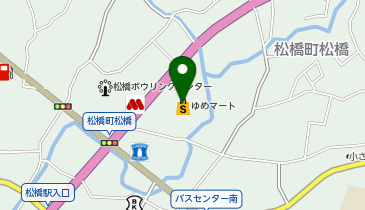 ゆめマート松橋の地図画像