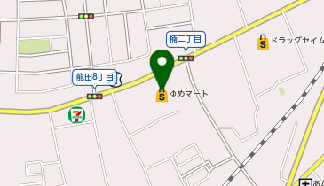 ゆめマート龍田の地図画像