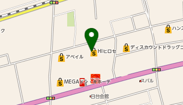 HIヒロセ菊陽店の地図画像