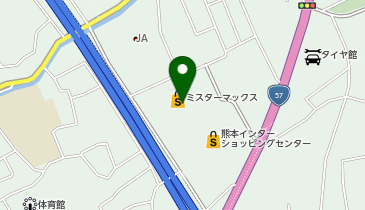 バーガーキング熊本インター店の地図画像