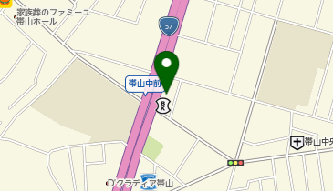 ゆず庵熊本帯山店の地図画像