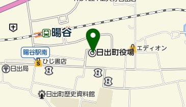 日出町役場の地図画像