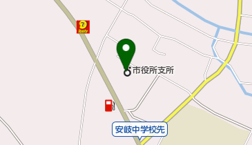 国東市安岐総合支所の地図画像