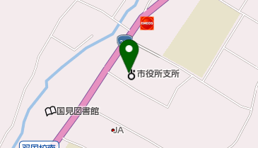 国東市国見総合支所の地図画像