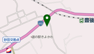 豊後大野市清川支所の地図画像