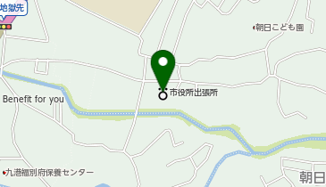 別府市役所朝日出張所の地図画像