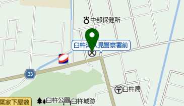 臼杵津久見警察署の地図画像