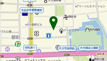 大分市消防局の地図画像