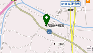 豊後大野市消防署の地図画像