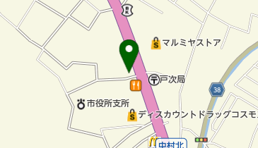 大分市南消防署大南出張所の地図画像